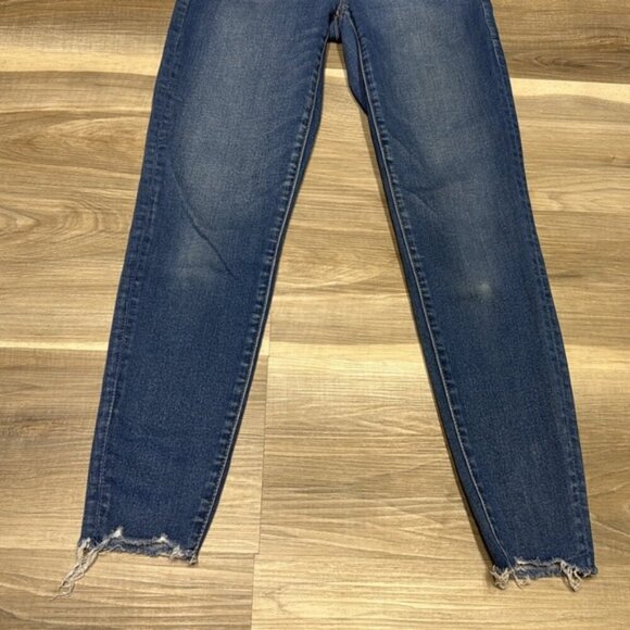 American Eagle Outfitters Curvy Hi-Rise Jegging - Blue size 0 - Picture 6 of 11